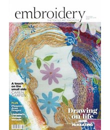 Embroidery November 18 front cover
